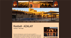 Desktop Screenshot of kasbahazalay.com